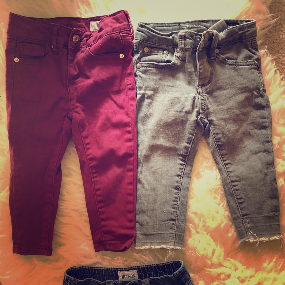 Bundle (AG) and Hudson 12 month designer jeans